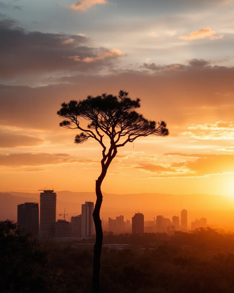 Nairobi skyline