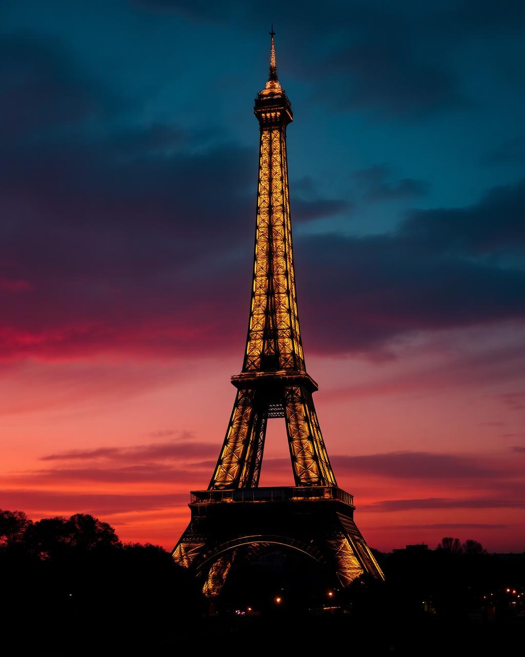 Paris skyline